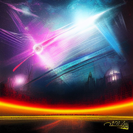 Ai generated abstract art